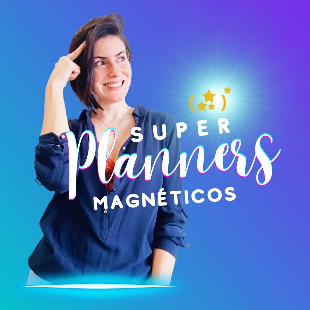 Super Planners Silhouette - Curso de Planners Magnéticos da Contando Estrelas